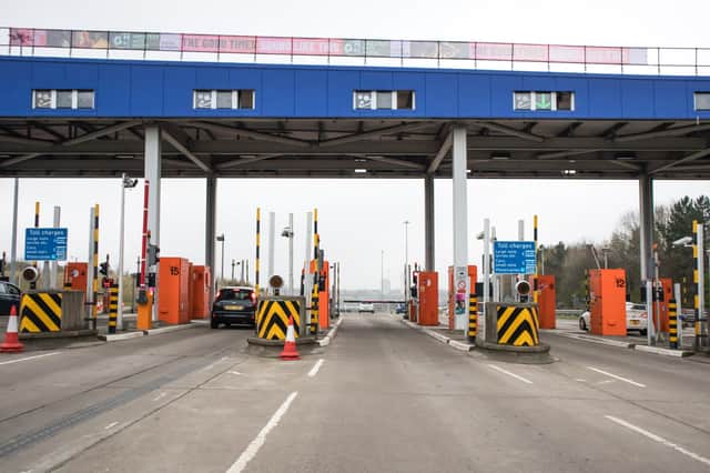 Traffic and extra charges at the tunnel today (Image: Shutterstock)