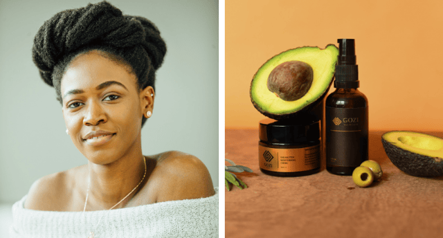 <p>Ngozi is at the helm of GOZI Haircare (Image: GOZI Haircare)</p>