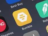 The dating app ‘Bumble’ launched in 2014 (Pic from Shutterstock) 