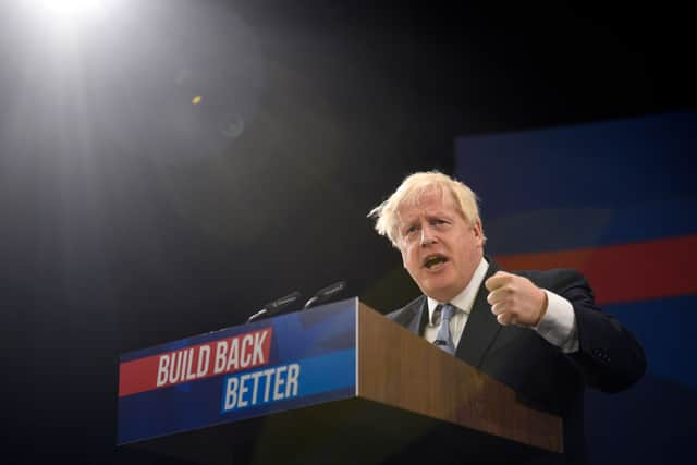 The Prime Minister told people to get back to “face to face meetings and water cooler gossip” (Image: Getty Images)