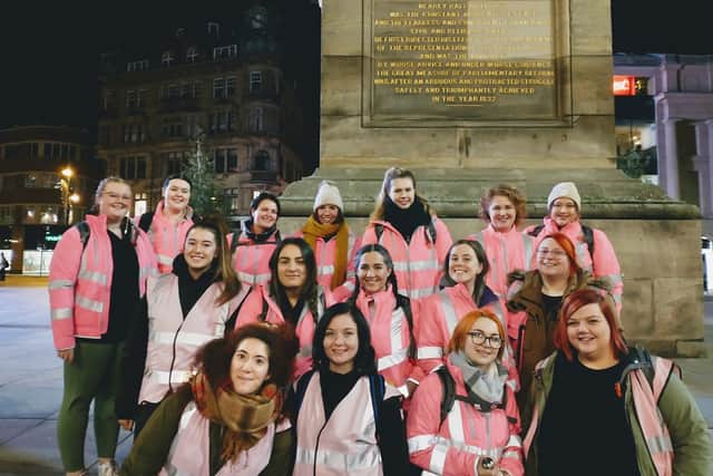 The Women’s Street Watch team (Image: Facebook @WSWNCL)