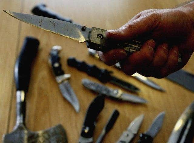A knife crime crackdown has been launched