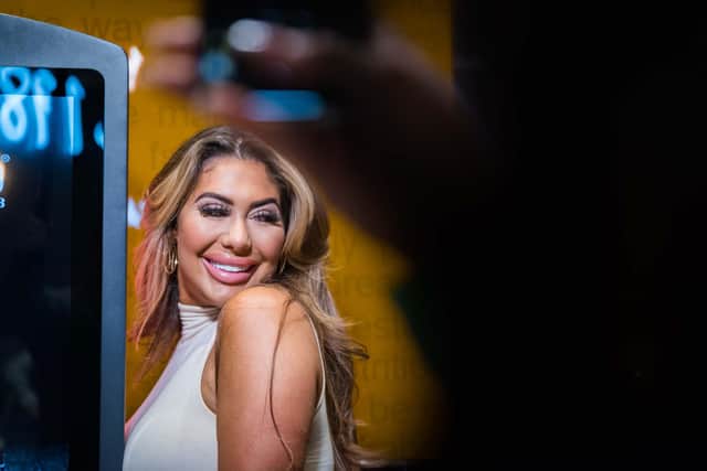 Geordie Shore cast member Chloe Ferry at GDK, Newcastle. 