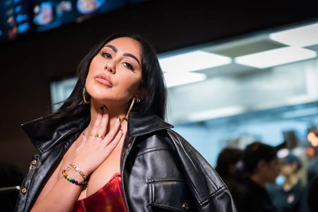 Original Geordie Shore cast member Sophie Kasaei at GDK, Newcastle.