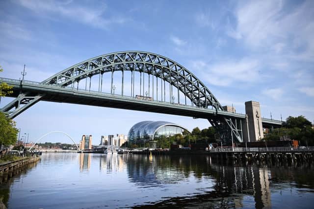 The River Tyne in Newcastle 