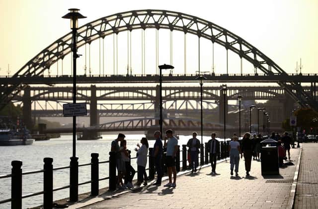 People wil be flying over the Quayside this month 