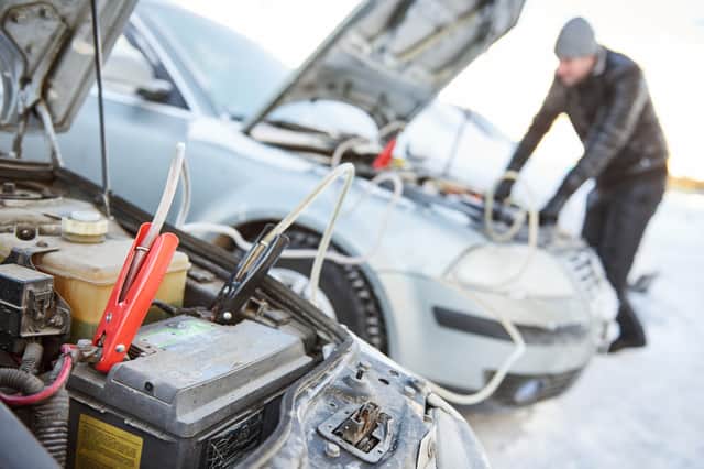 A dodgy battery could leave you stranded in the cold