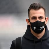 Martin Dubravka of Newcastle United arrives to the ground prior to the Premier League match between Newcastle United and Chelsea at St. James Park on October 30, 2021 in Newcastle upon Tyne, England. 