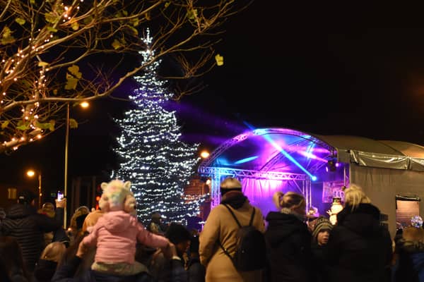 South Shields’ Christmas lights 2020.