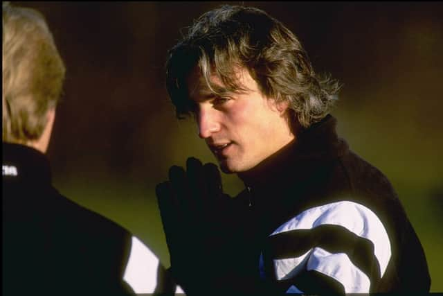 Ginola was part of the Newcastle side known as The Entertainers (Image: Getty Images/Stu Forster /Allsport)