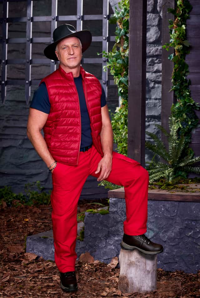 The NUFC star is competing on the ITV reality show this year (Image: ITV)