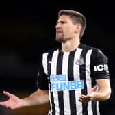 Newcastle United central defender Federico Fernandez. (Photo by Alex Pantling/Getty Images)