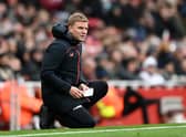 Newcastle United head coach Eddie Howe. (Photo by Shaun Botterill/Getty Images)