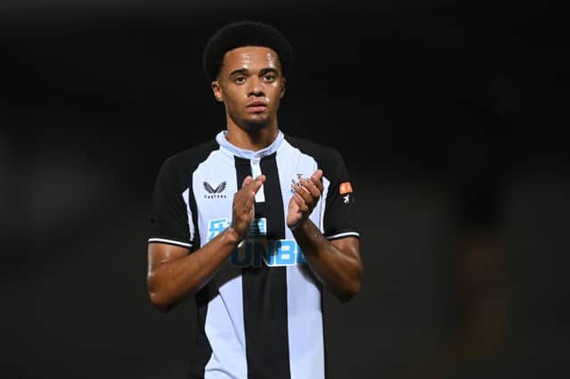 Newcastle United left-back Jamal Lewis. (Photo by Michael Regan/Getty Images)
