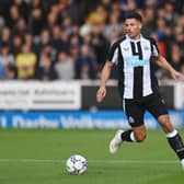 Newcastle United left-back Jamal Lewis. 