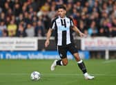 Newcastle United left-back Jamal Lewis. 