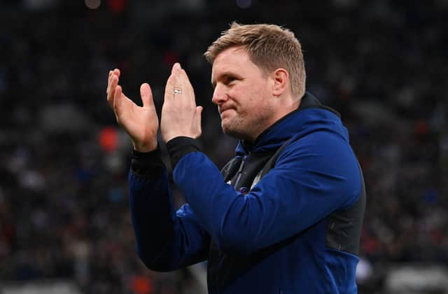 Newcastle United head coach Eddie Howe.