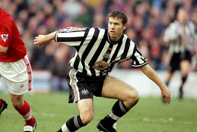 Rob Lee in action for Newcastle United (Image: Getty Images)
