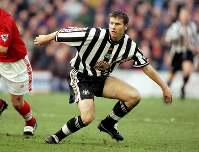 Rob Lee in action for Newcastle United (Image: Getty Images)
