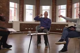 The two appeared on Match of the Day: Top 10 (Image: YouTube @BBCSounds)