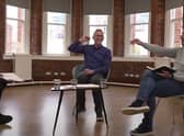 The two appeared on Match of the Day: Top 10 (Image: YouTube @BBCSounds)