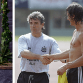 Keegan told Ginola to drop the habit when he came to Newcastle (Image: ITV / Getty Images)