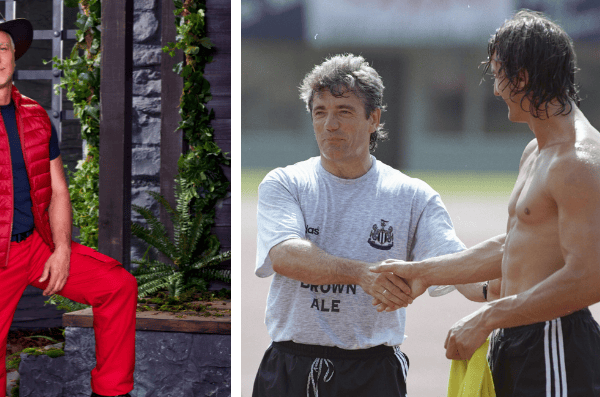 Keegan told Ginola to drop the habit when he came to Newcastle (Image: ITV / Getty Images)
