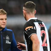 Newcastle United head coach Eddie Howe. (Photo by Stu Forster/Getty Images)