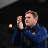 Newcastle United head coach Eddie Howe. (Photo by Stu Forster/Getty Images)