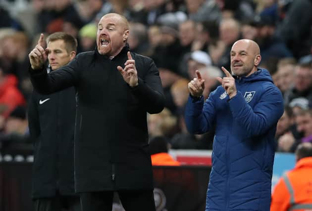 Burnley boss Sean Dyche. (Photo by Ian MacNicol/Getty Images)