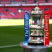 FA Cup trophy.  (Photo by Catherine Ivill/Getty Images)