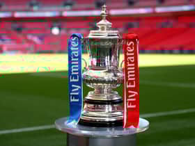 FA Cup trophy.  (Photo by Catherine Ivill/Getty Images)
