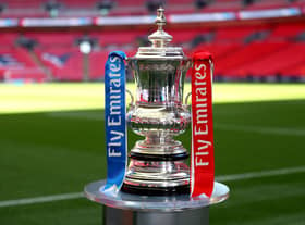 FA Cup trophy.  (Photo by Catherine Ivill/Getty Images)