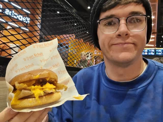 <p>The burger is on the menu for a limited time</p>
