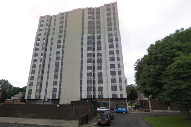 The incident took place at Church Walk House in Walker (Image: Google Streetview)