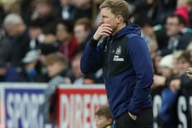 Newcastle United head coach Eddie Howe.