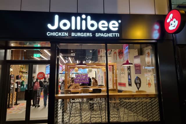 Jollibee can be found on Northumberland St