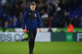 Newcastle United head coach Eddie Howe. 