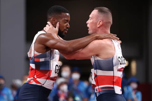 Kilty with teammate Mitchell-Blake (Image: Getty Images)