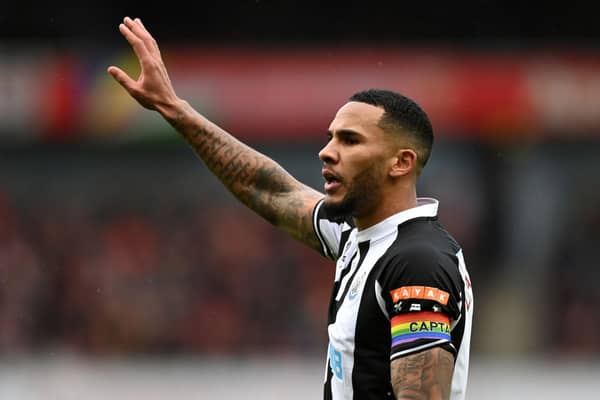 Newcastle United captain Jamaal Lascelles. 