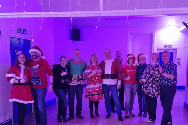 The Strictly Come Dancing fans at Newcastle Dance Centre