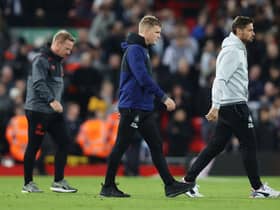 Newcastle United head coach Eddie Howe. 