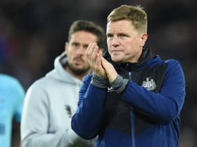 Newcastle United head coach Eddie Howe. 