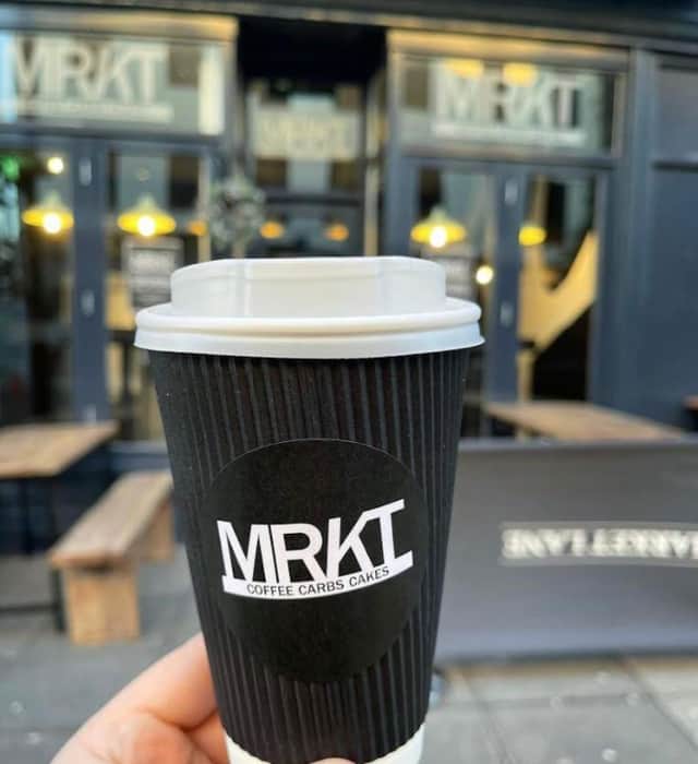 MRKT is serving bagels, coffee and cakes