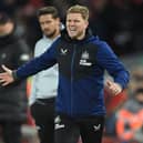 Newcastle United head coach Eddie Howe. 