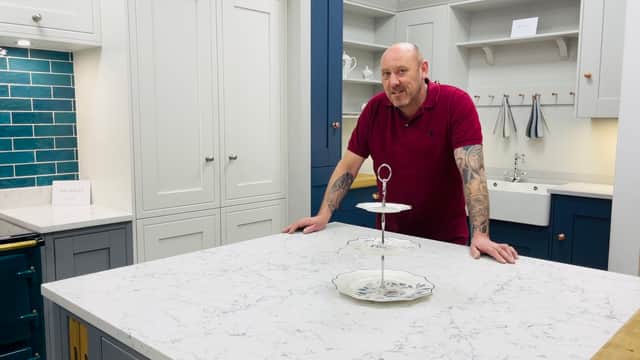 <p>Paul aims for nothing but the best at Pristine Kitchens</p>