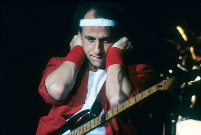 Newcastle-born Mark Knopfler in the Dire Straits (Image: Getty Images)