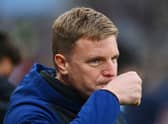 Newcastle United head coach Eddie Howe. 