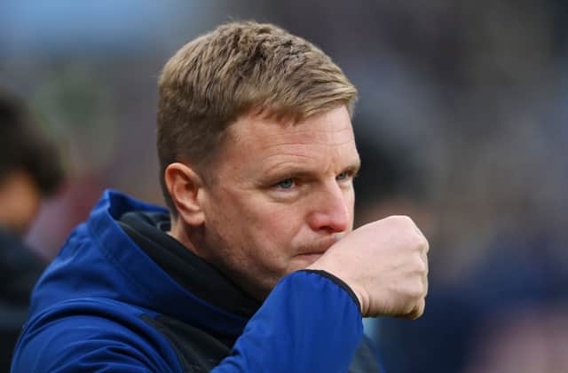 Newcastle United head coach Eddie Howe.