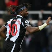 Newcastle United star Allan Saint-Maximin. (Photo by PAUL ELLIS/AFP via Getty Images)